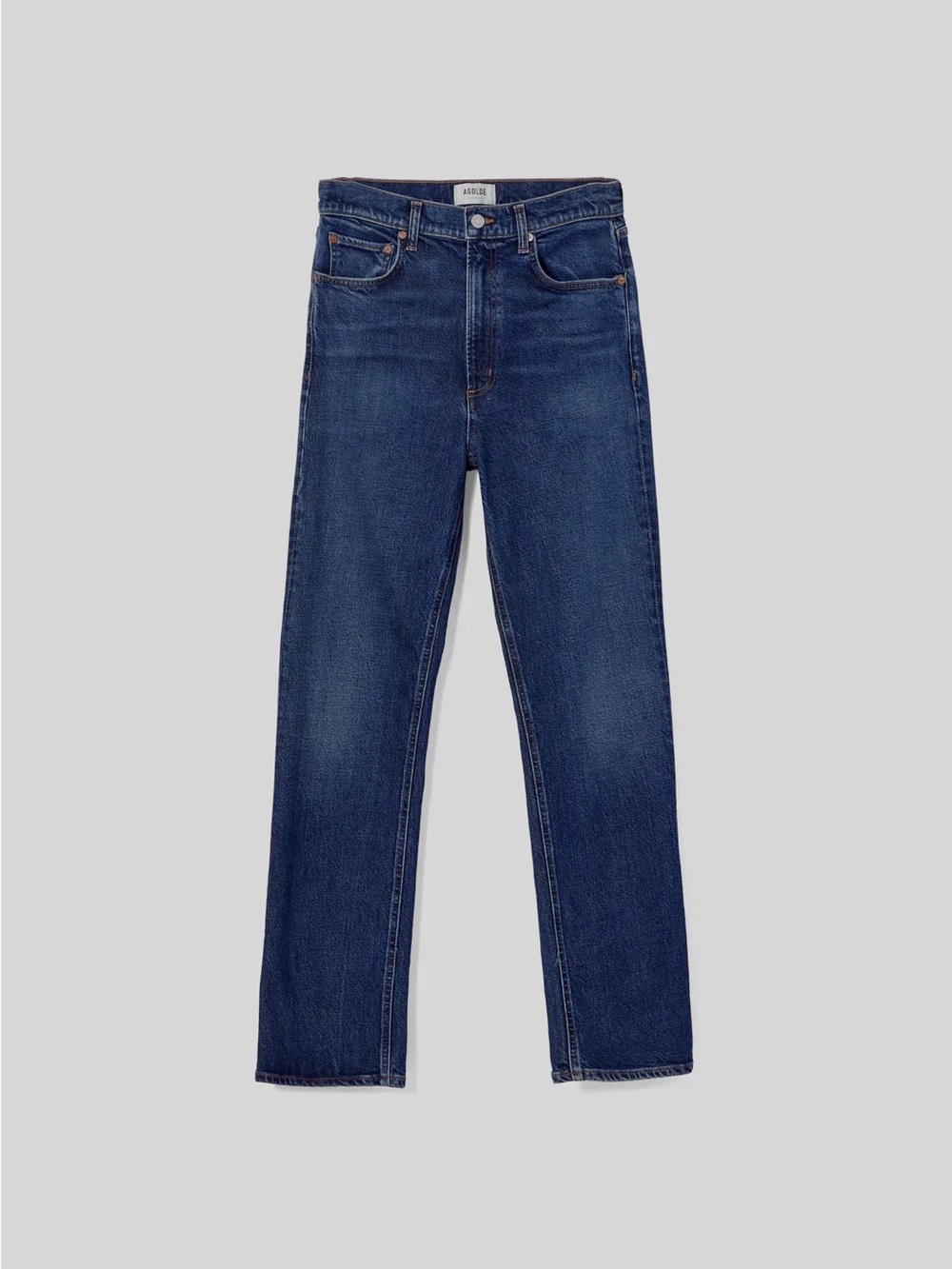 Agolde High Rise Stovepipe Jeans in Discord- size 28